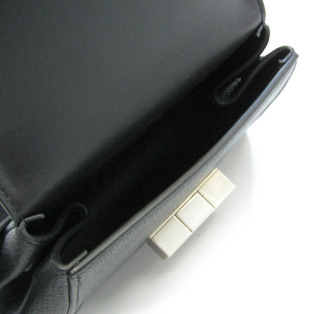 Bottega Veneta Belt Bag 631117 Women's Leather Fanny Pack Black - Picture 3 of 9